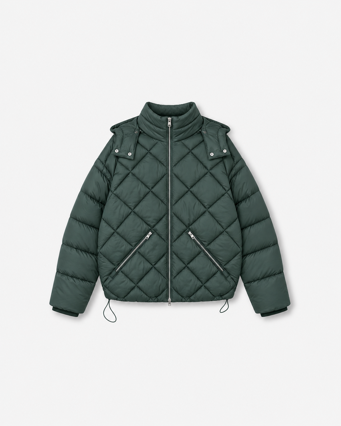 PUFFER JACKET ARMY GREEN